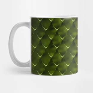 Green Snake Skin Fashion Print Mug